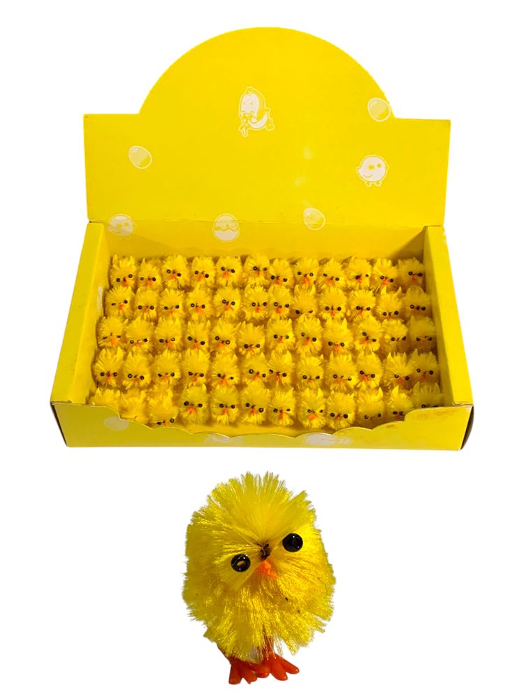 Пасхальный декор Жёлтый цыпленок 2,5см (L00573)