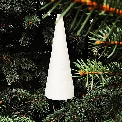 Заготовка из пенопласта для творчести "Конус"  16см (FD - Konus- 16)