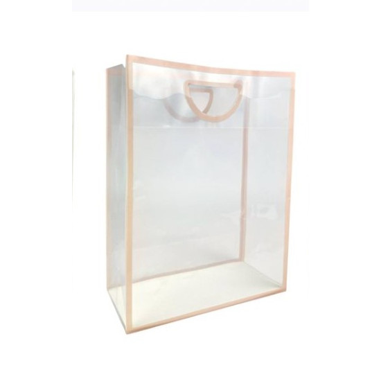 Пакет  прозрачный пластиковый для  подарков 3 цвета, 33 х 25 х 11,5см Прозрачный Unison (PPWKSD939)