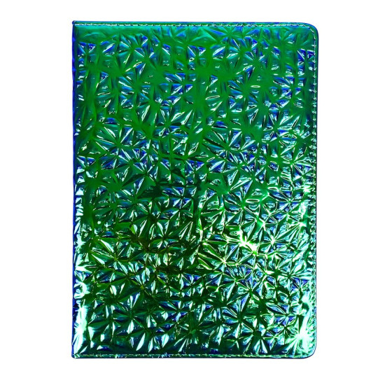 Дневник кож/зам 24 х 17,5см Голографическая абстракция (0025-10)