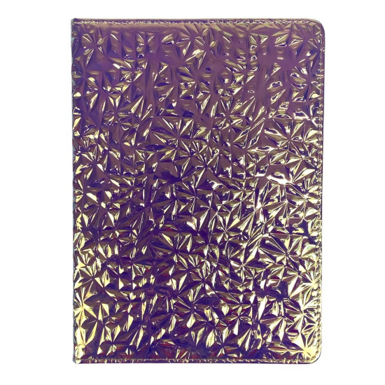 Дневник кож/зам 24 х 17,5см Голографическая абстракция (0025-10)