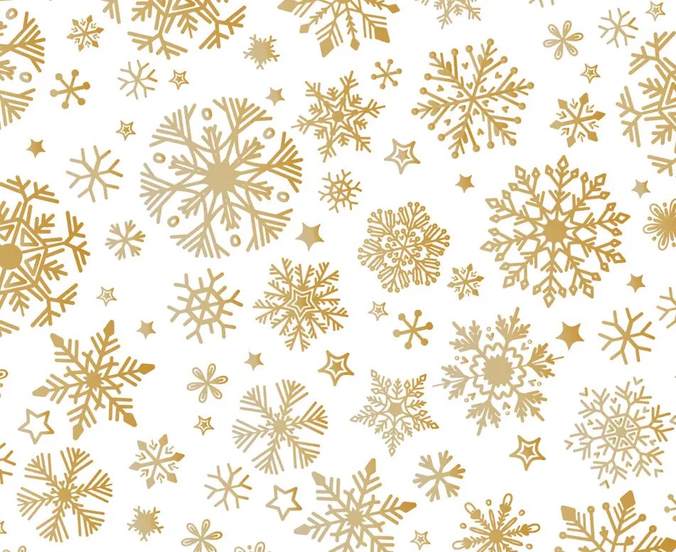 Бумага новогодняя для упаковки подарков 10 листов - 100 х 70 см 50г (PCZ10070-10-636)