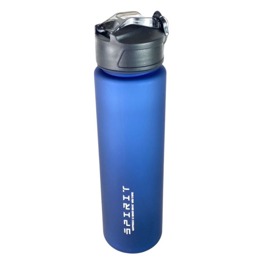 Бутылочка для воды 750мл с трубочкой, матовая (91356-6(91350-6))