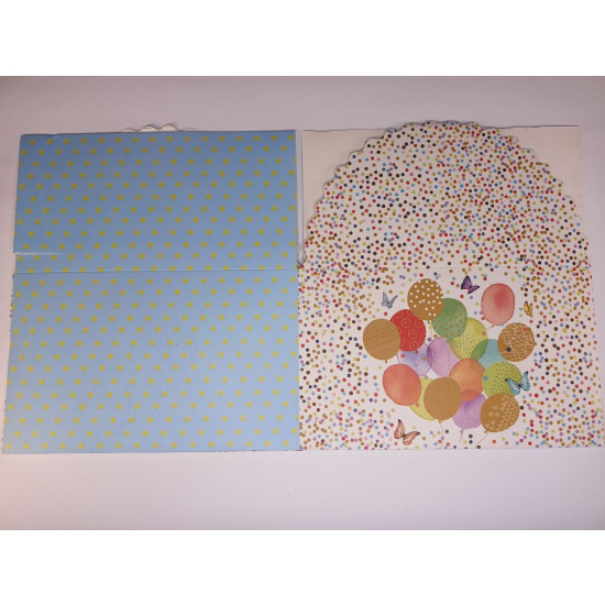 Коробка для торта 350 г  31 x 31 x16см  4 дизайна (12шт/уп) Unison (HB 8050-L)