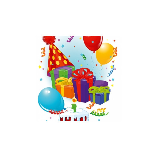 Пакет подарочный 170гр детская серия, 30 х 40 х 17 см Unison (PVM304017С)