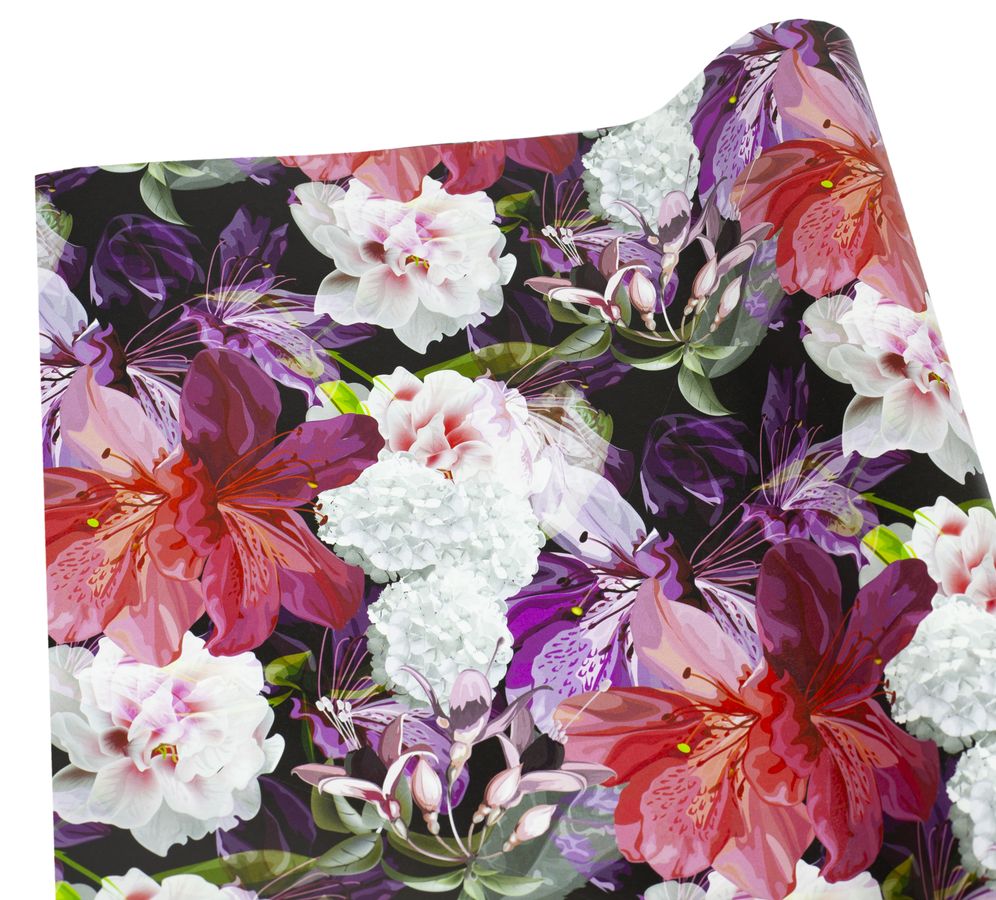 Бумага для упаковки подарков 10 листов - 100 х 70см 50г Разноцветный Marta (PCZ10070-10-364)