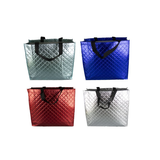 Сумка пластиковая 42 x 38 x 13см (12шт/уп) Разноцветный Unison (BP-0012 XL)