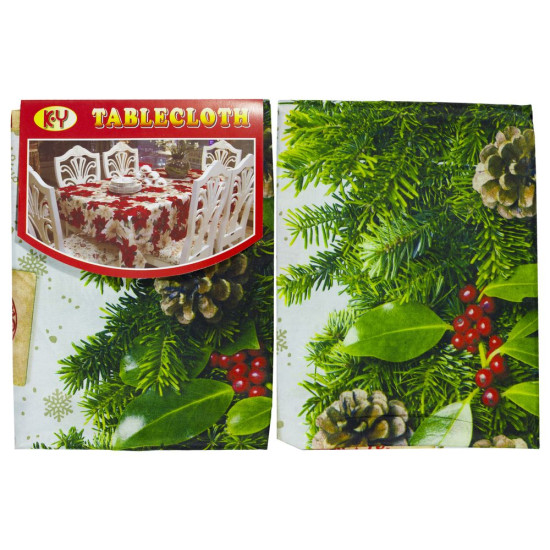 Скатерть новогдняя "Хвоя" 150х240см Unison (6220-149)