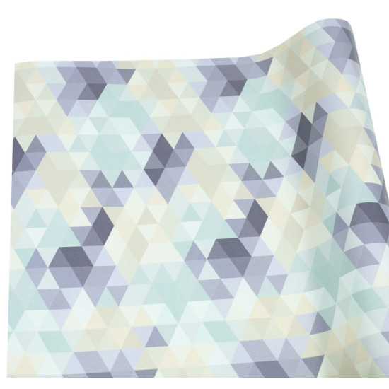 Бумага для упаковки подарков - фигурная абстракция10 листов Разноцветный Marta (PCZ10070-10-403)