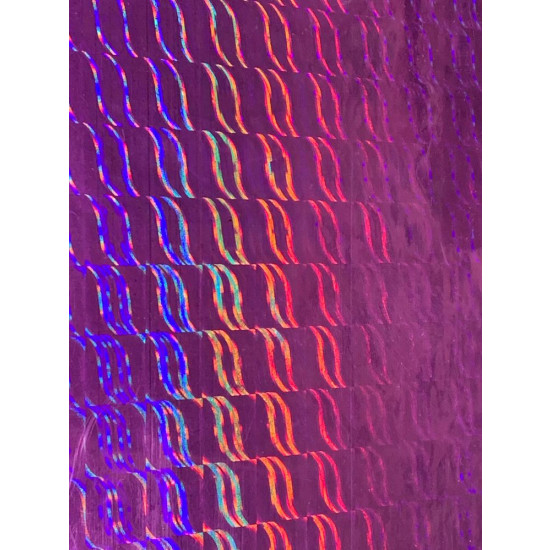 Полисилк 2С голограммный малинов 20 листов  100 х 70см Unison (Пт 404.5)