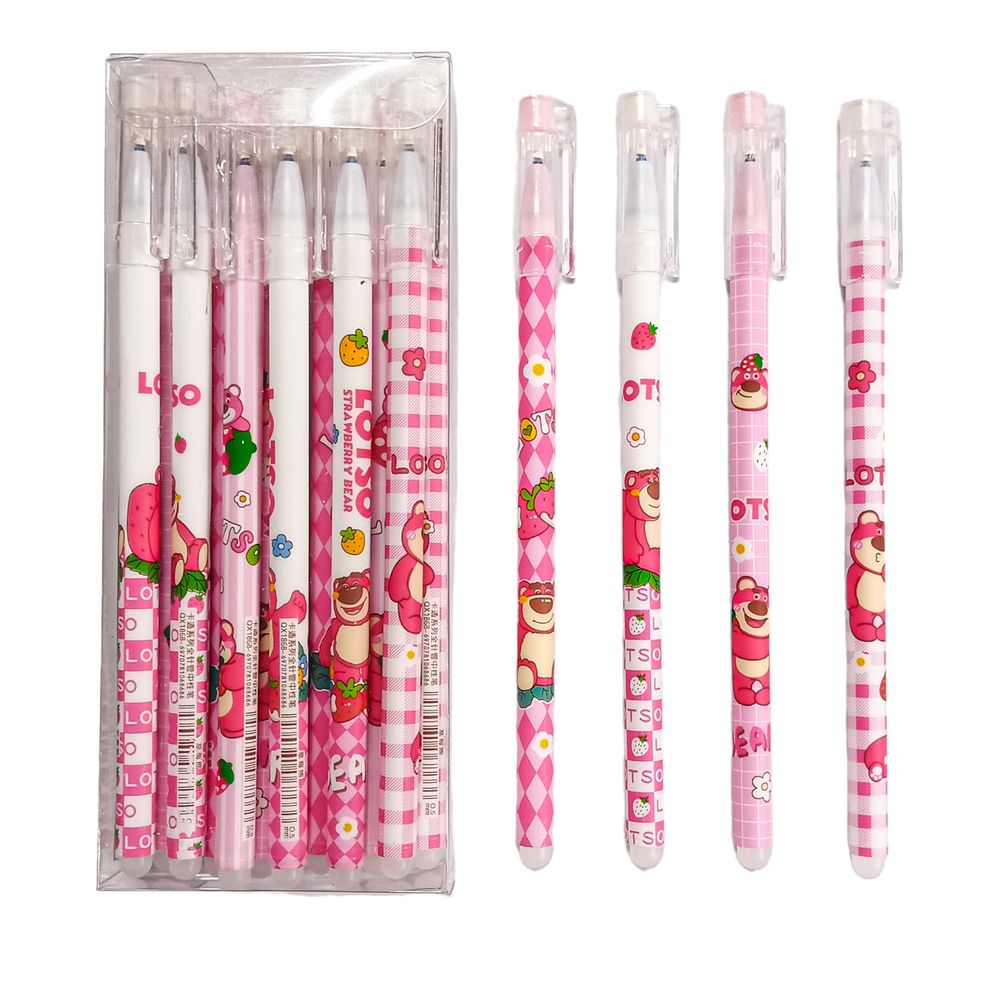 Ручка  пишет - стирает "Lotso", 0,5мм, синяя Разноцветный Без бренда (1868)