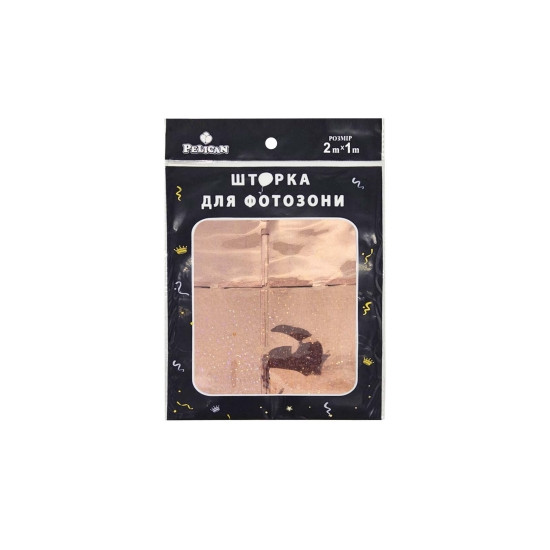 Фотозона  2м х 1м, "Квадрат" розовое золото Розовый Pelican (872213)