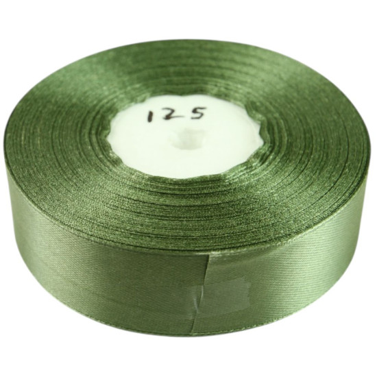 Атласная лента 2,5см x 33м Зеленый Marill (LA2533-125)