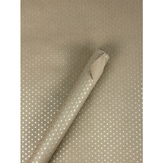 Эко - крафт, бумага подарочная, 0,6 х 6м, 80г (ECP002.3)