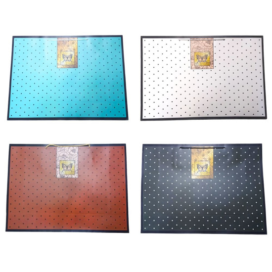 Пакет подарочный 59 х 44 х 17см,, 4 дизайни (YM-H-1307-XL-1-2-3-4)