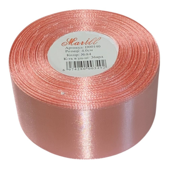 Атласная лента 4см (±5мм) x 33м (LA4033-84)