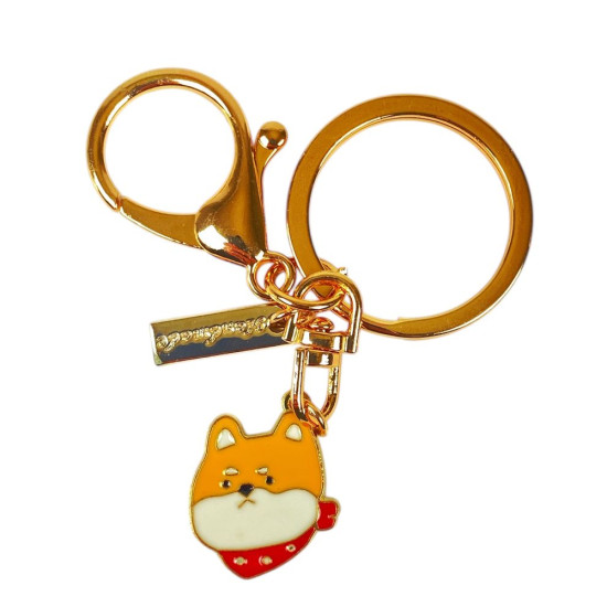 Брелок металлический  "Собачка" 7см, 4 вида (678-7)