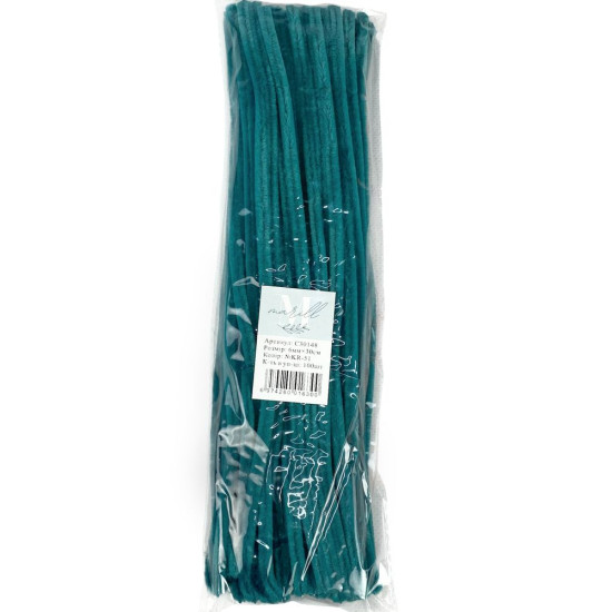 Синельний дріт, 300 х 6мм, пильний нефрит, 100 шт (C30148-KR-51)