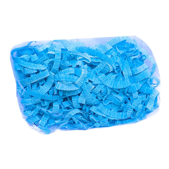 Наполнитель цветной бумажный 30гр, ± 5, mix (PF030 blue)