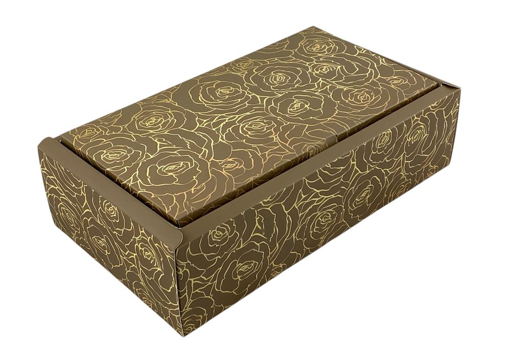 Подарочная коробка раскладная, 14х25х6,5см, 350гр  Розы Unison (H810-1S)
