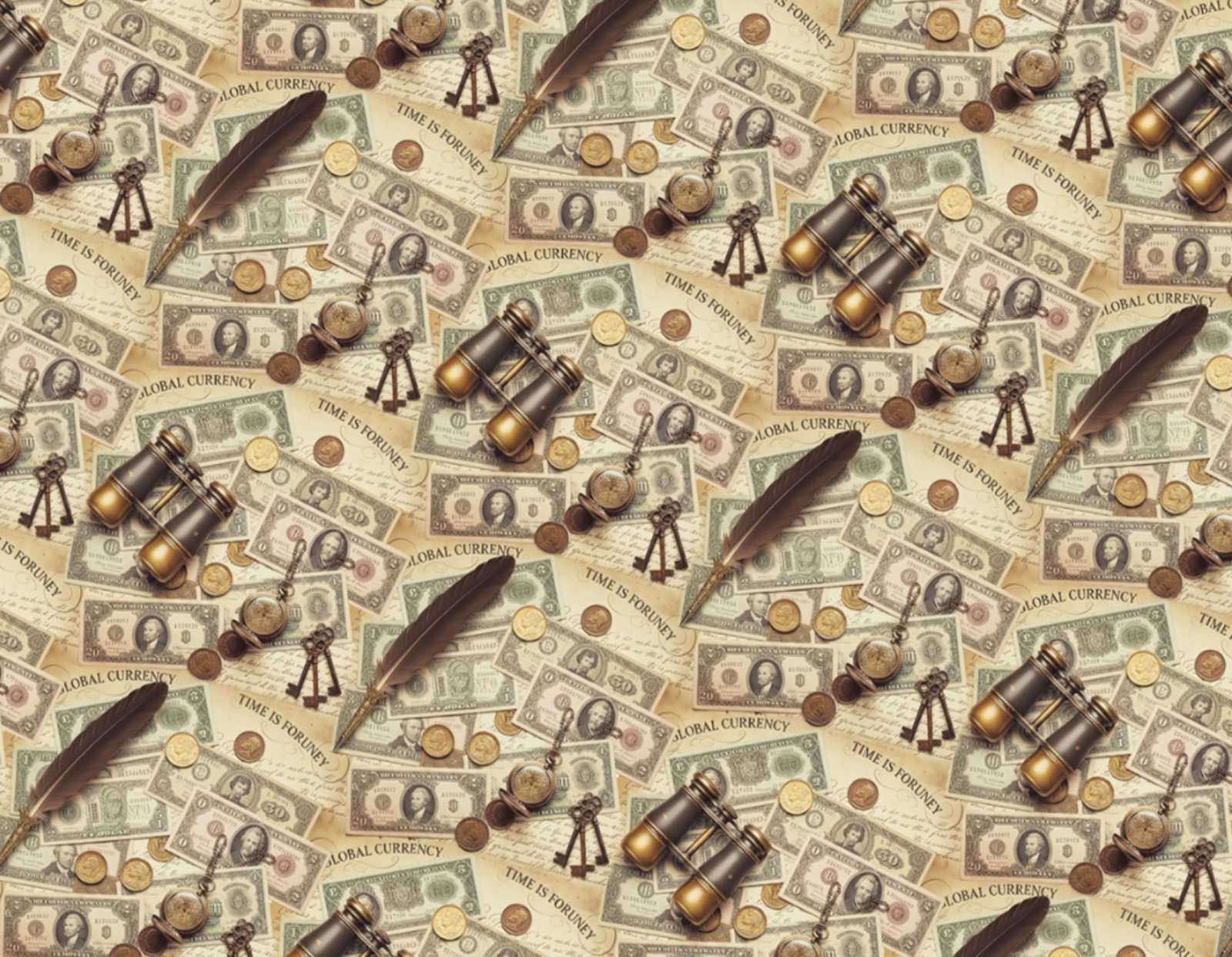 Бумага упаковочная мелованная 80г 10 листов  100 х 70см Unison (PVM10-346)