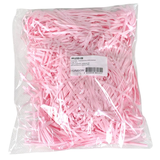 Бумажный наполнитель 30г Розовый Unison (PFL030-08)
