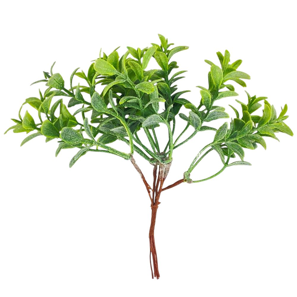 Добавка веточка 9х3,5 см, зеленая (c30082)