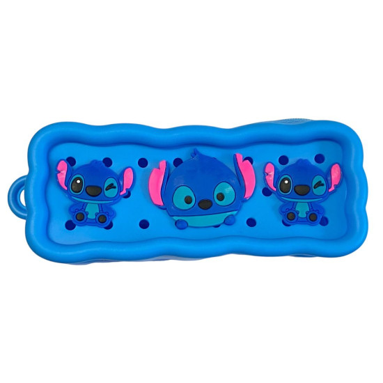 Пенал силиконовый "Стич" 19 х 7см (8741)