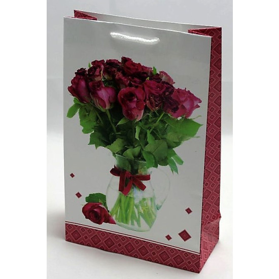 Пакет подарочный женская серия 130гр, 17 х 26 х 8см (12шт/уп) Unison (PVM172608W)