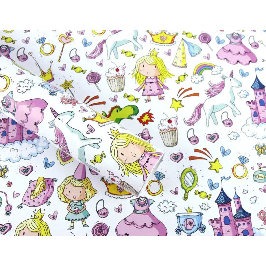 Бумага  для упаковки подарков 10 листов  100 х 70 см 50г Marta (PCZ10070-10-656)