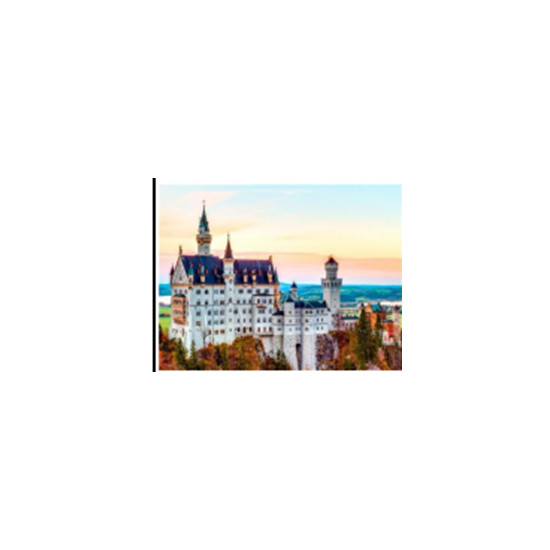 Картина по номерам "Германия-Замок в горах" 40*50см,крас.-акрил,к (3378)