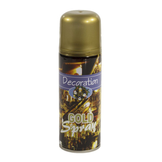 Аэрозоль золото "Decoration"85g Золотой Unison (0246 з)