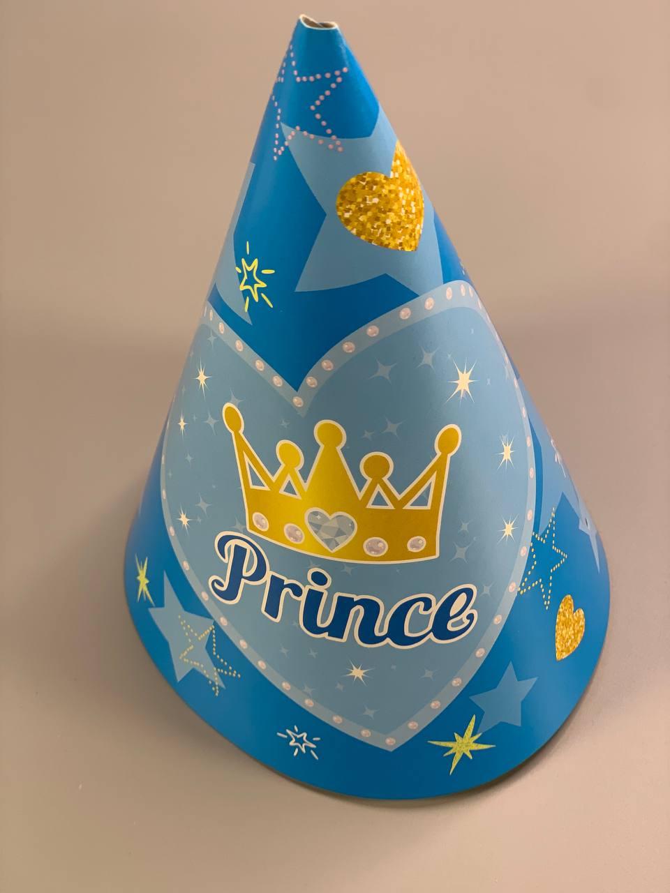 Колпак "Prince", 6шт/уп Голубой Unison (7500-93)