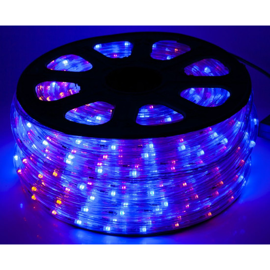 Бухта 3-жильный. круглый LED 80 м, желто-синий, шт (1735-26)