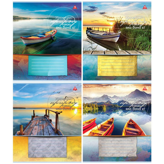 Тетрадь 48 листов в клетку Разноцветный Unison (Тр 007/959059)