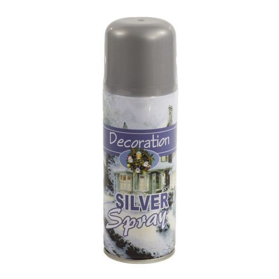 Аэрозоль серебро  "Decoration"85g Серебряный Unison (0246 с)