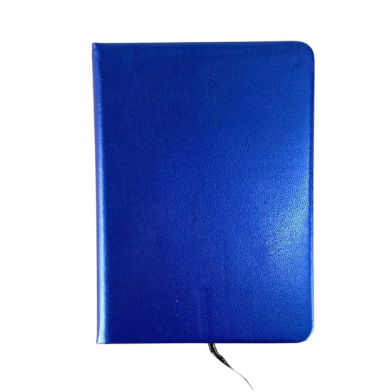 Блокнот А6, 120 листов, 80гр Синий Unison (108-64 blue)
