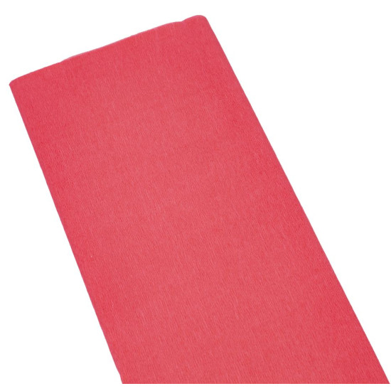 Креп-бумага 100%, 50х200см, 20г/м2 - коралловая, KR110-80705 (KR110-80705)
