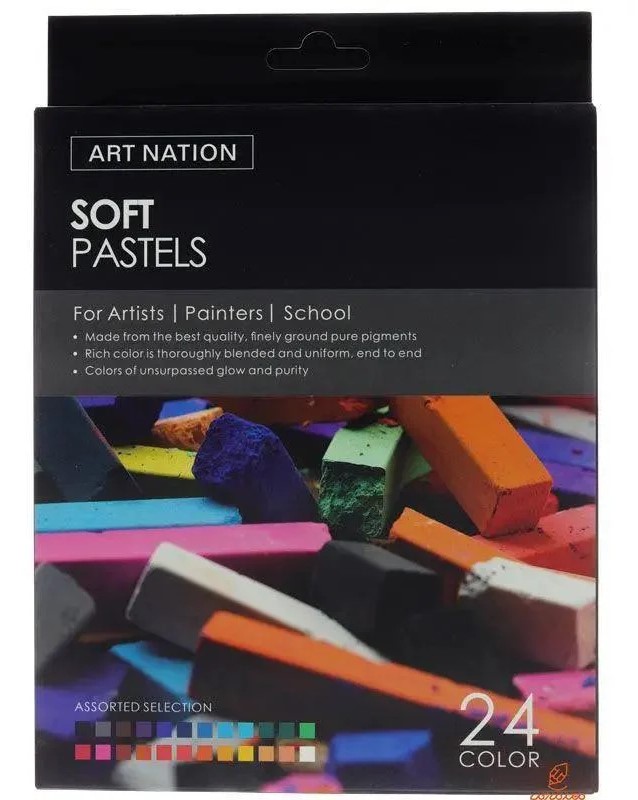 Мягкая пастель Art Nation 24 цвета (2410BCSOP)