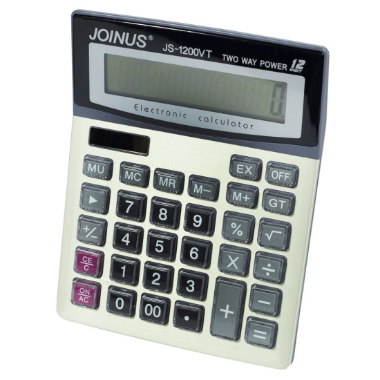 Калькулятор   JS-1200VT   12р. 2п. Big Display (JS-1200VT)