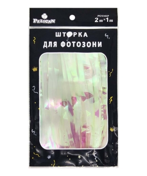 Фотозона  2м х 1м, "Перламутр" белая Белый Pelican (872191)