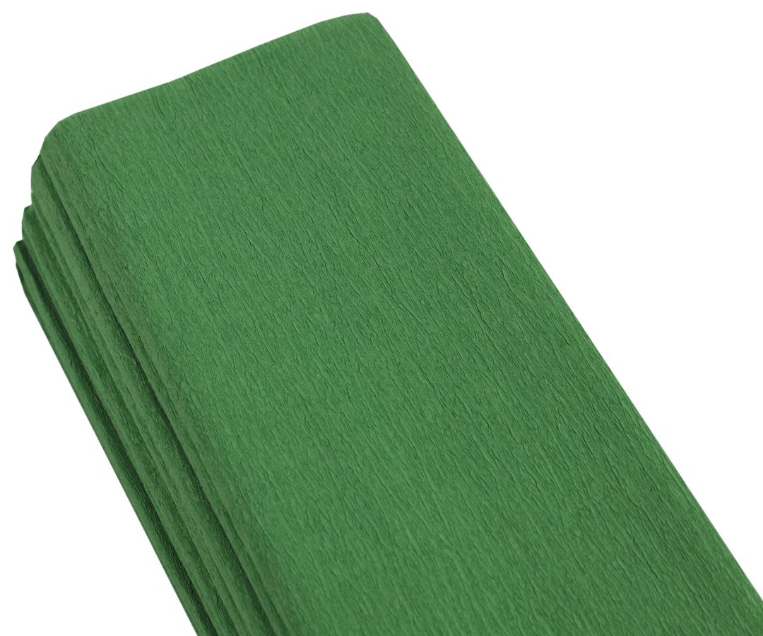 Креп-бумага 100%, 50х200см, 20г/м2 - зеленая, KR110-8031 (KR110-8031)