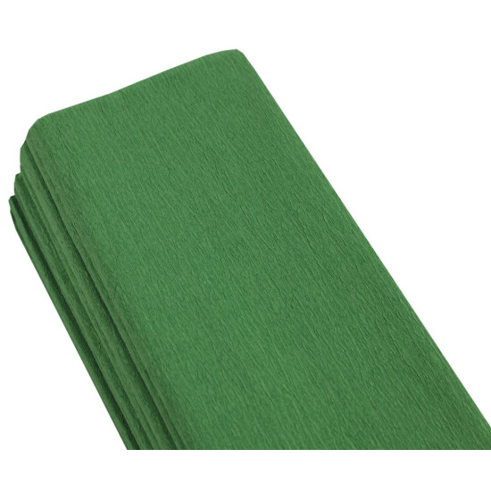 Креп-бумага 100%, 50х200см, 20г/м2 - зеленая, KR110-8031 (KR110-8031)