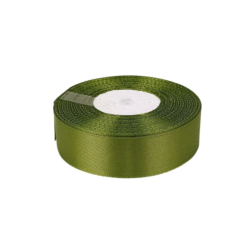 Атласна стрічка 2,5см x 33м Зелений Marill (LA2533-95)