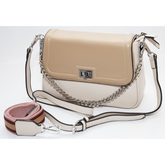 Сумка жіноча біла 17х25,5см екошкіра (89001 white)
