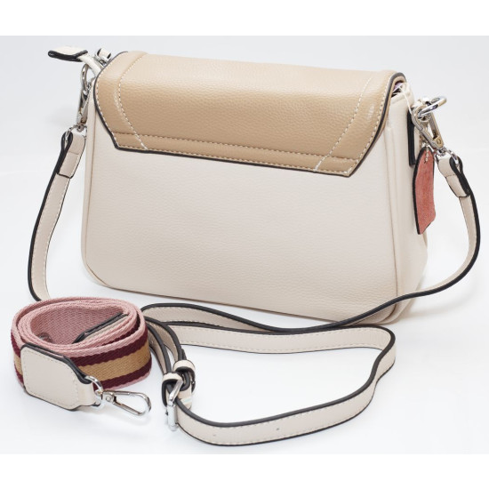 Сумка жіноча біла 17х25,5см екошкіра (89001 white)