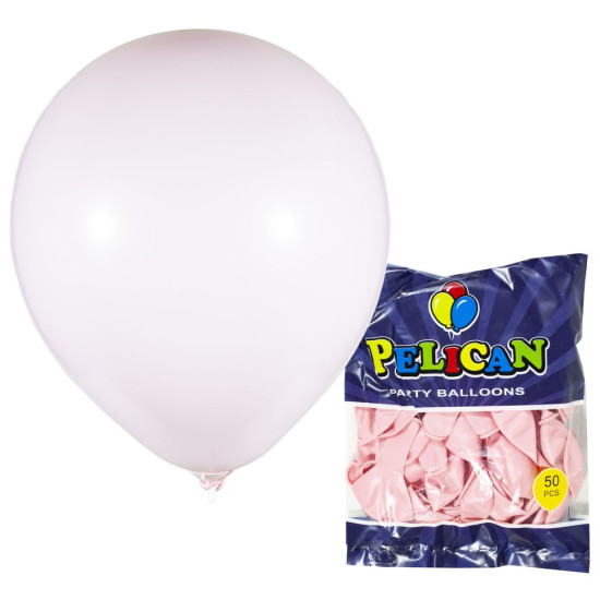 Кульки Pelican 10 '(26 см), макарун рожевий 2, 50 шт/уп Рожевий Pelican (811932/1050-932)