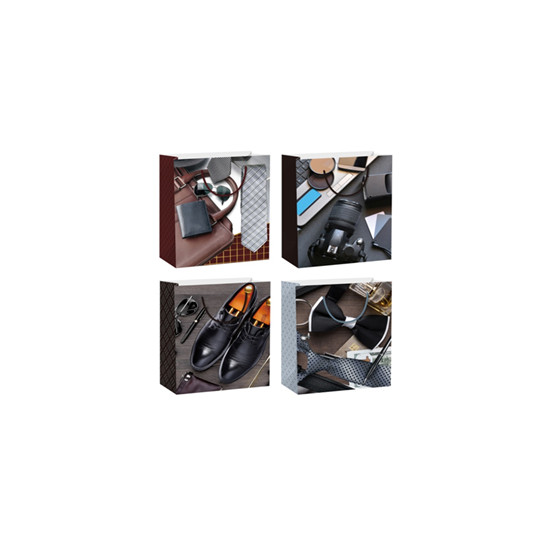 Пакет подарунковий 210гр, 26 x 32 x 10см Коричневий Unison (DV-2121 М)