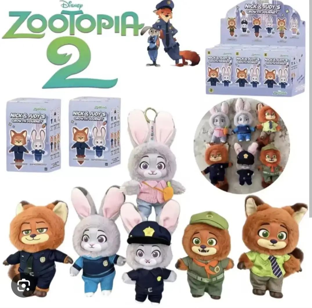 Мягкая игрушка-сюрприз Зоотрополис 2 сезон в коробочке, 16 х 11 х 6см Разноцветный MINISO (003-2025)
