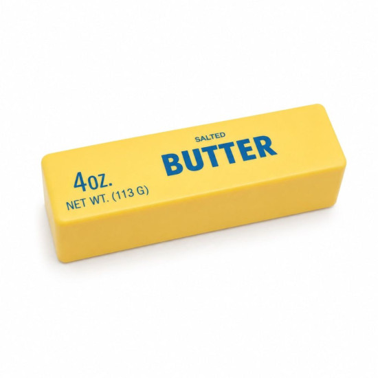 Антистрес сквіш масло Butter жовтий із запахом 13 х 4 х 4см Без бренду (PL-YW)